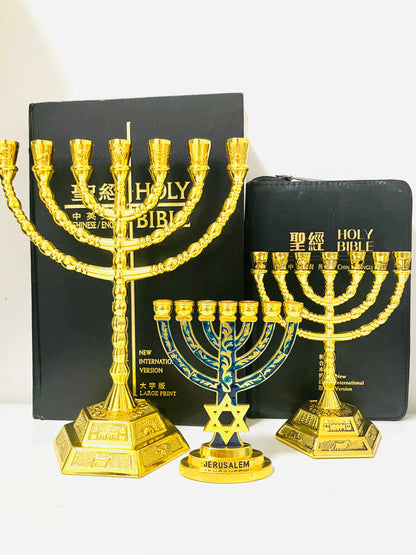 Golden Lampstand (Blue)