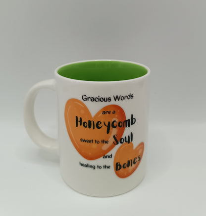 Original ceramic mug_Gracious Words