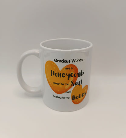 Original ceramic mug_Gracious Words