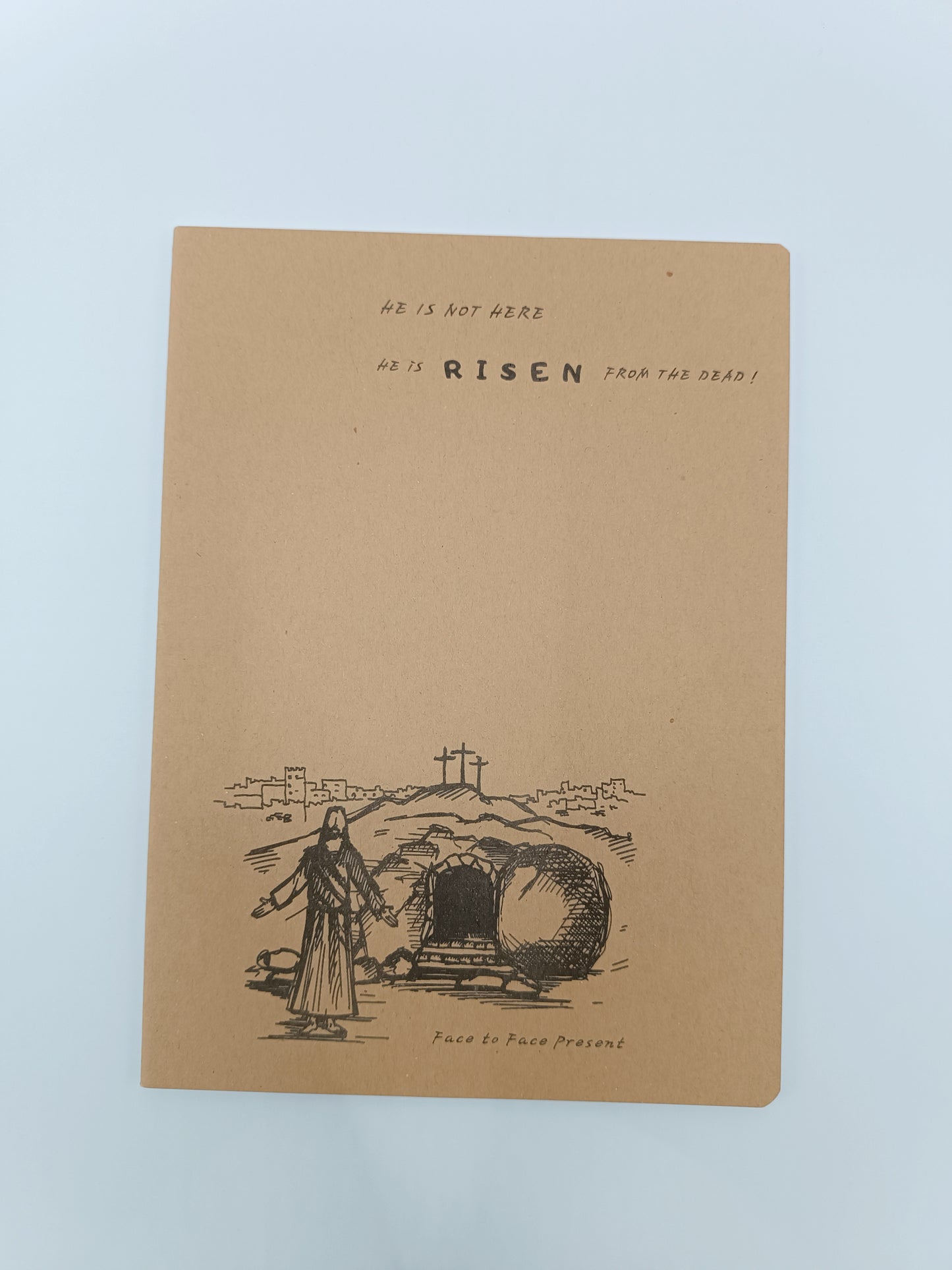 Kraft paper notebook_Scripture